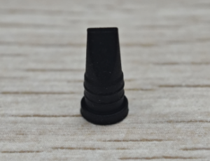 JT1033-6 Diameter 5mm Height 9.9mm Pressure 5Kpa EPDM Black Micro DuckBill Valve