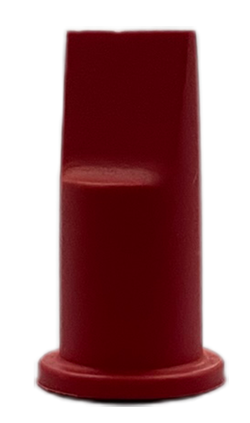 JT1076-1 Diameter 11.15mm Height 20.95mm Hardness 60 EPDM Red One Way Check Duckbill Valve